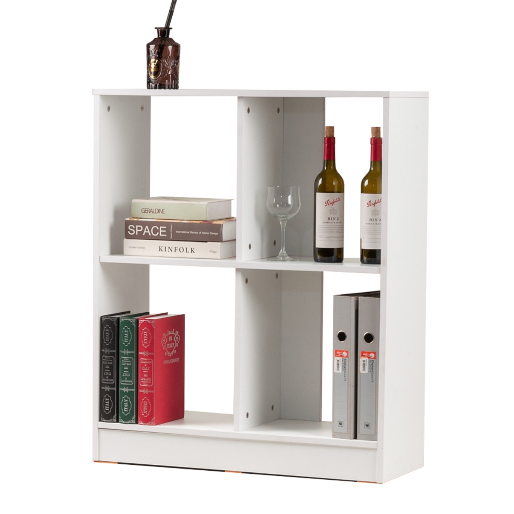 NARN-NARN ชั้นวางของ 4 ช่อง ไม้เมลามีน รุ่น FM102