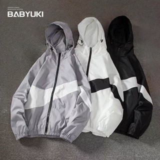 BU เสื้อคลุมแขนยาว มีฮู้ด✨✔ สไตล์เกาหลี ญี่ปุ่นเท่ๆ ใส่ได้ทั…