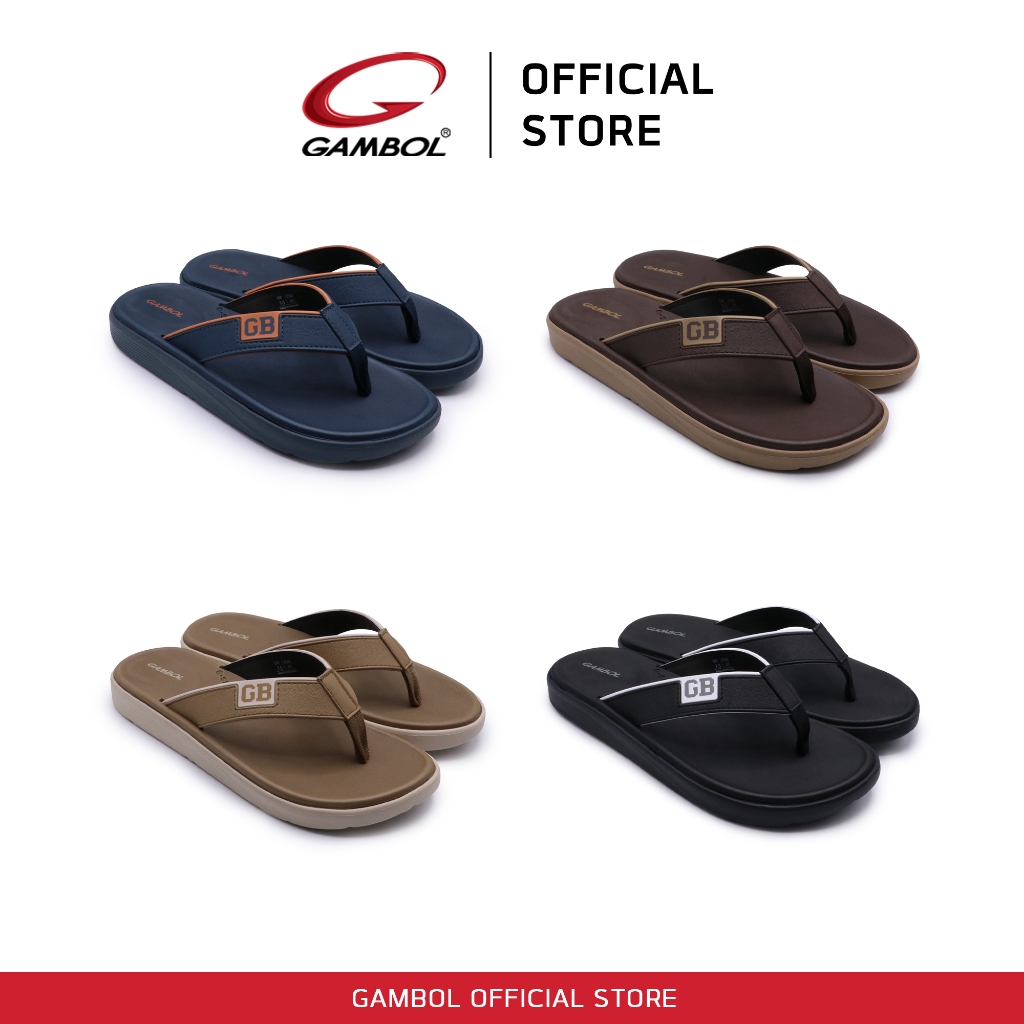 GAMBOL แกมโบล RECHARGE LITE รองเท้าแตะหนีบชาย รุ่น GM41145 Size 40-44