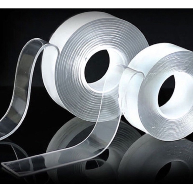 เทปกาว 2 หน้า แบบใส หนา 2mm. ติดแน่น 20mm 30mm 50mm