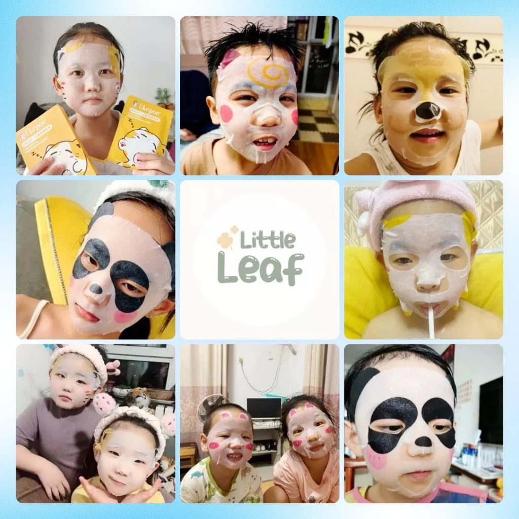 Ukepoe Chidren's Mask - มาส์กเด็ก ลายสัตว์น่ารัก อ่อนโยน ไม่แพ้ มาร์ก ผิวหน้า สกินแคร์ thumbnail 8
