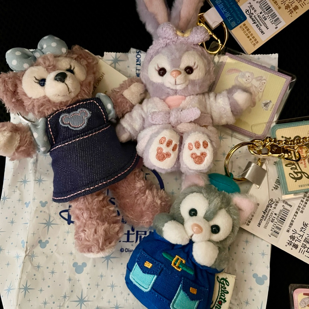 [ของแท้] พวงกุญแจ duffy & friends