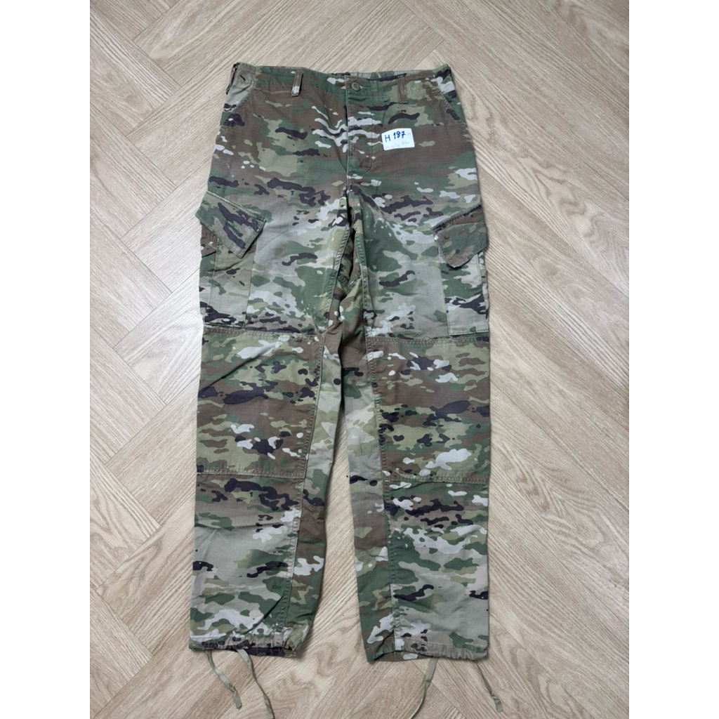 เอว34-36  ยาว43  กางเกงทหารอเมริกาแท้ ลายพราง งานกอฃทัพ USA ลายมัลติแคม ACU วูดแลนด์ ผ้าหนา ทนทาน #H