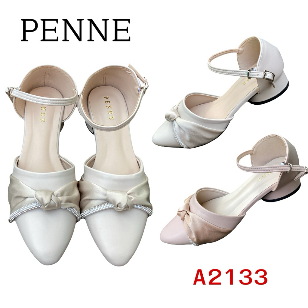 รองเท้าคัทชูPenne รองเท้าคัทชูรัดส้นสูง 1 นิ้ว ไซส์ 36-40