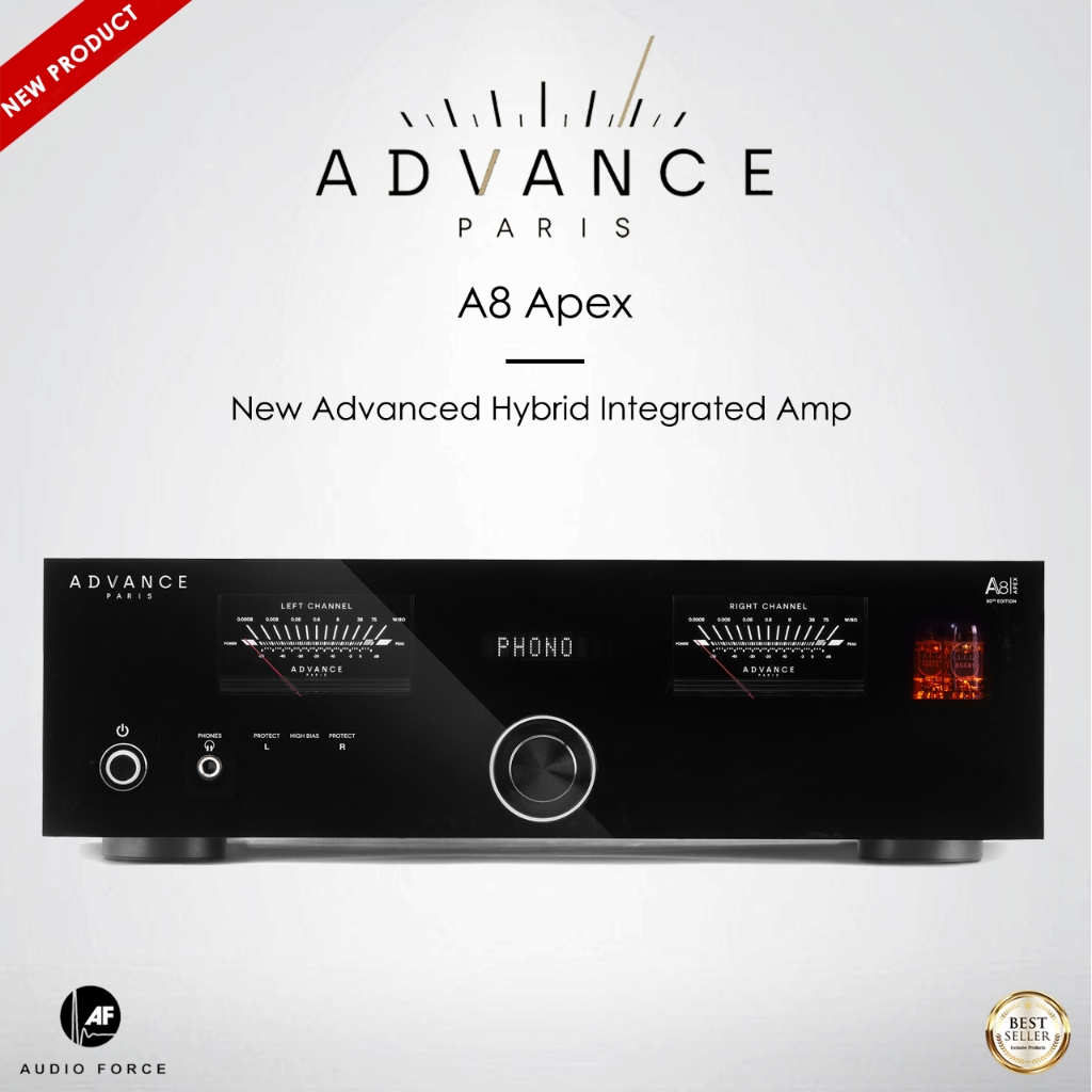 Advance Paris A8 Apex - New Advanced Hybrid Integrated Amp