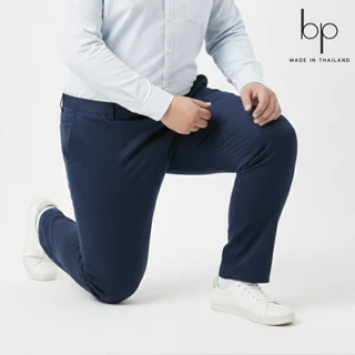 bp กางเกงสแล็คไซส์ใหญ่ เอว38-52 ผ้าCottonยืด ทรงกระบอกเล็ก สีดำ/กรม/เทา/ครีม/กากี