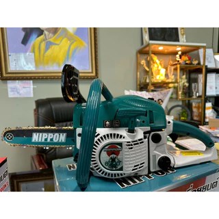 เลื่อยยนต์ NIPPON 6200(7 TURBO) | 9 แรงม้า ลูกสูบ 46 มม. โซ่เยอรมัน คมทน รับประกัน 1 ปี
