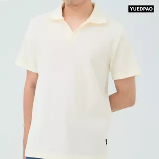 Yuedpao Polo Waffle 2026 ผ้าหนาทรงสวย ยับยากรีดง่าย เสื้อยืดเปล่า เสื้อโปโล 8 สี