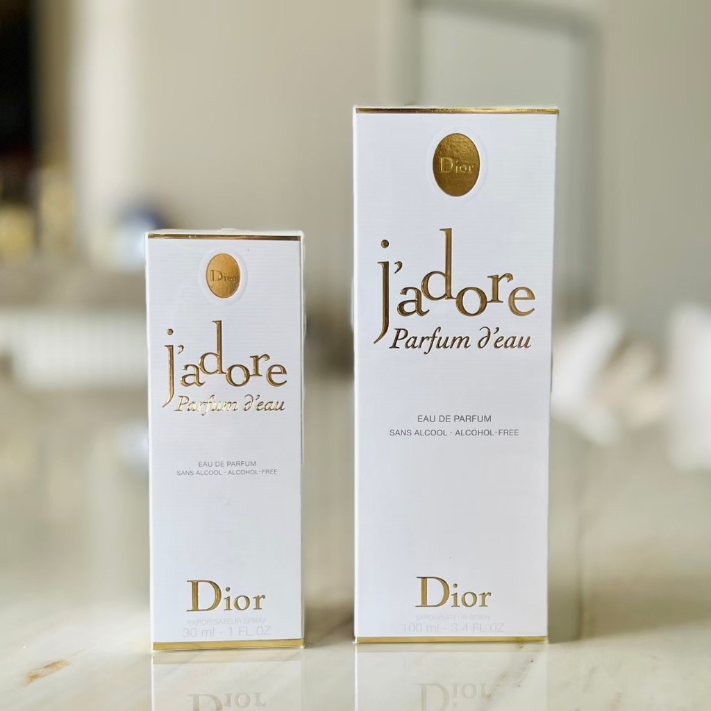 น้ำหอม J'adore Parfum d'eau น้ำหอมสูตรแรกที่ปราศจากแอลกอฮอล์ (Alcohol-Free)