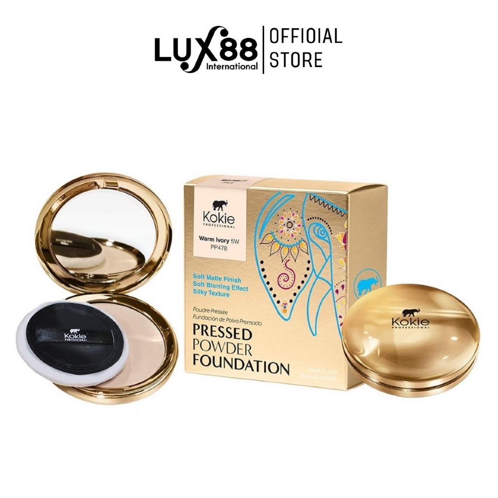 แนะนำ KOKIE PRESSED POWDER FOUNDATION แป้งผสมรองพื้นเนื้อบางเบา ปกปิดดี ให้ผิวออร่า สวยถ่ายรูปขึ้น