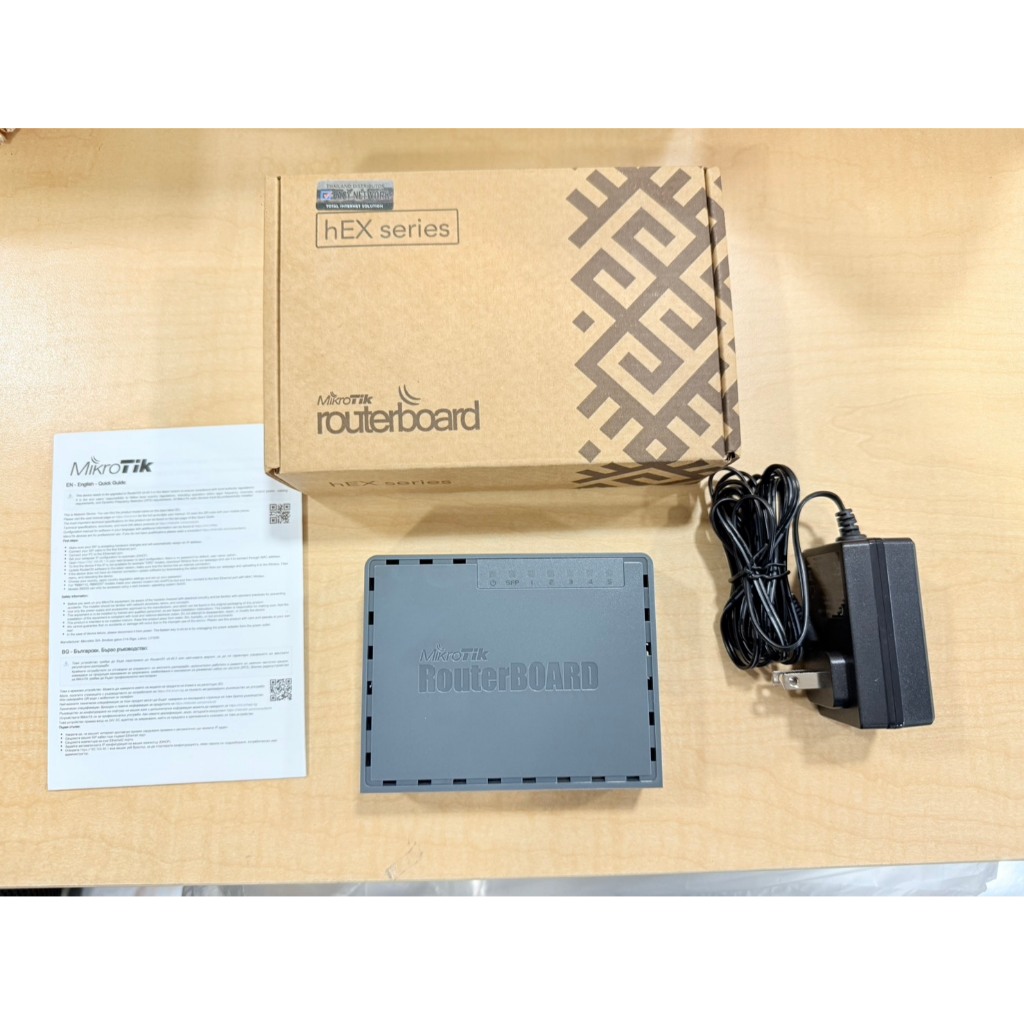เราเตอร์แบบมีสายประสิทธิภาพสูง ของใหม่ MikroTik RB760iGS (hEX S) Router 5-Port Gigabit Ethernet
