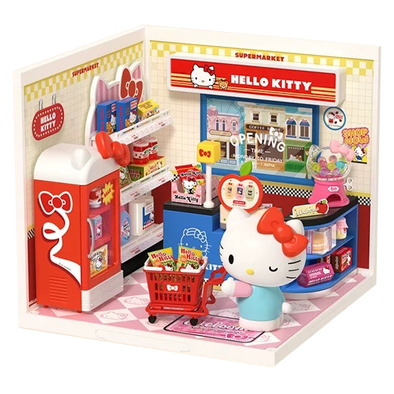 Rolife x Sanrio Super Creator Series (CN Ver.) โมเดลบ้าน ประกอบง่าย บ้านตุ๊กตา | ของแต่งบ้าน ของเล่นศิลปะ DIY