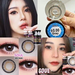 บิ๊กอาย Soul Wink คอนแทคเลนส์ ถนอมดวงตา แบบรายเดือน  