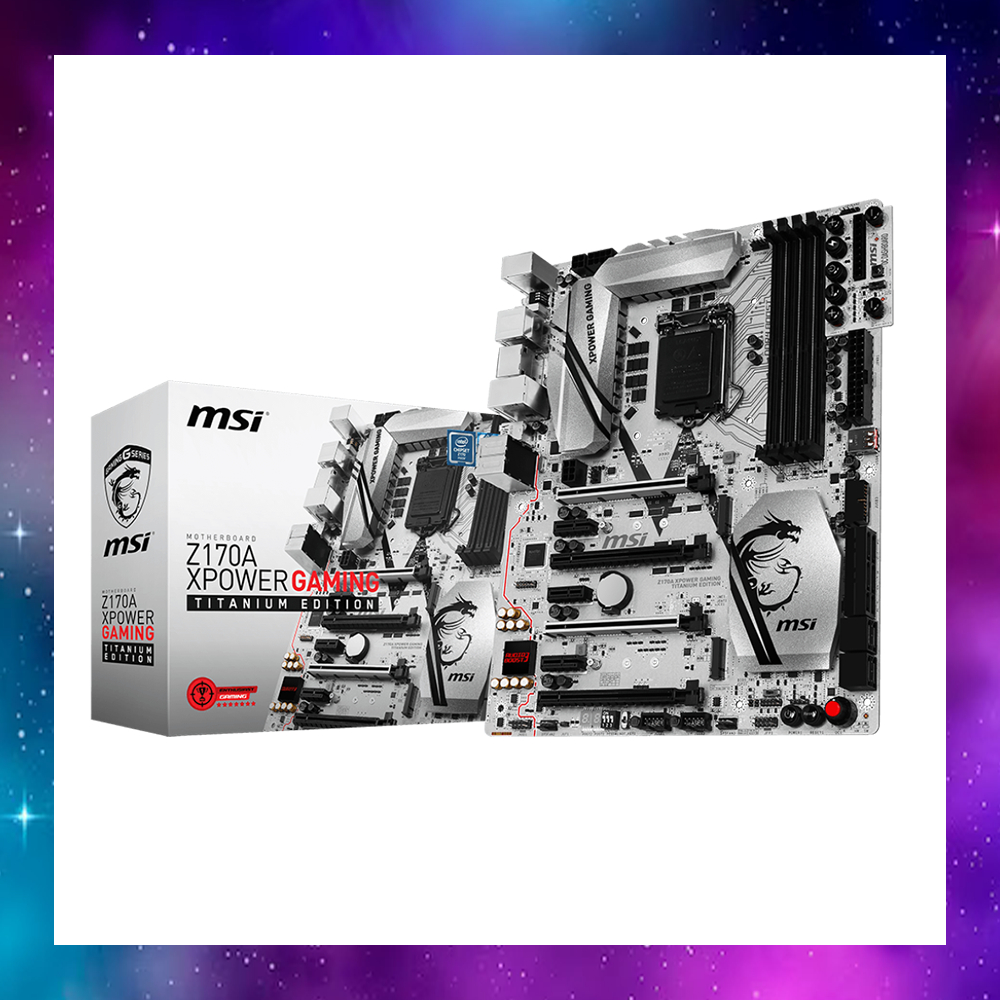 MAINBOARD (เมนบอร์ด) 1151 MSI Z170A MPOWER GAMING TITANIUM EDITION GEN6-7 ใช้งานปกติ