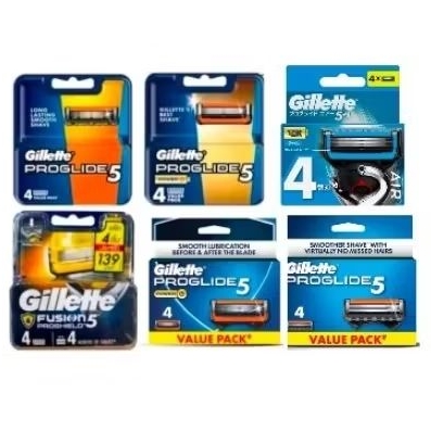 ใบมีดโกน Gillette Fusion