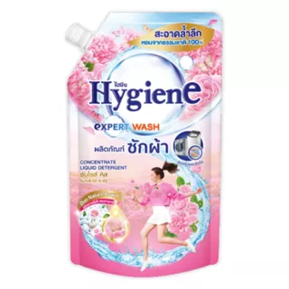 (ยกลัง 12 ถุง) ไฮยีน เอ็กซ์เพิร์ท วอช น้ำยาซักผ้า Hygiene Expert Wash Liquid Detergent ขนาด 600 มล.