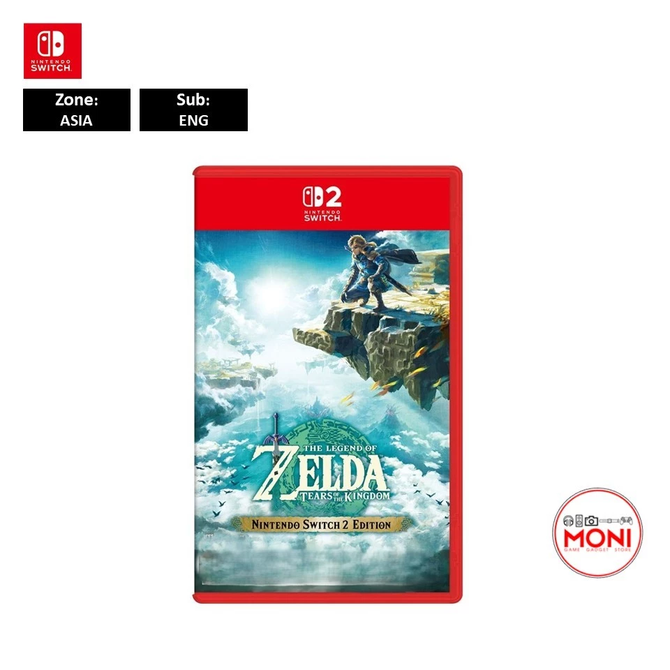 The Legend of Zelda Tears of the Kingdom (Asia) (EN) แผ่น Nintendo Switch 2 Games