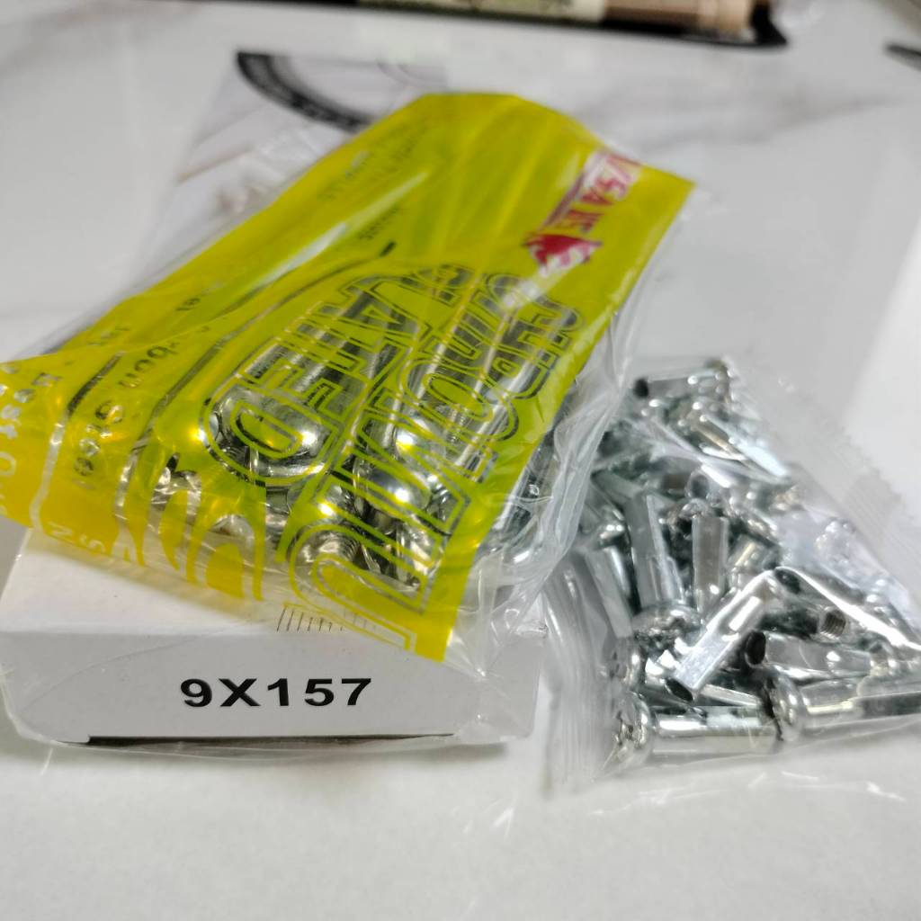 AISA KS SPOKE & NIPPLE ( 9x157 )