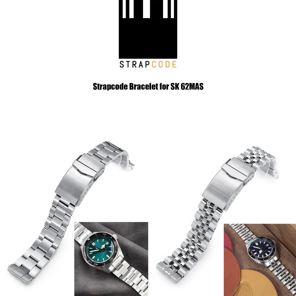 สายนาฬิกาแบบเหล็ก รุ่น Strapcode Bracelet for SK 62MAS