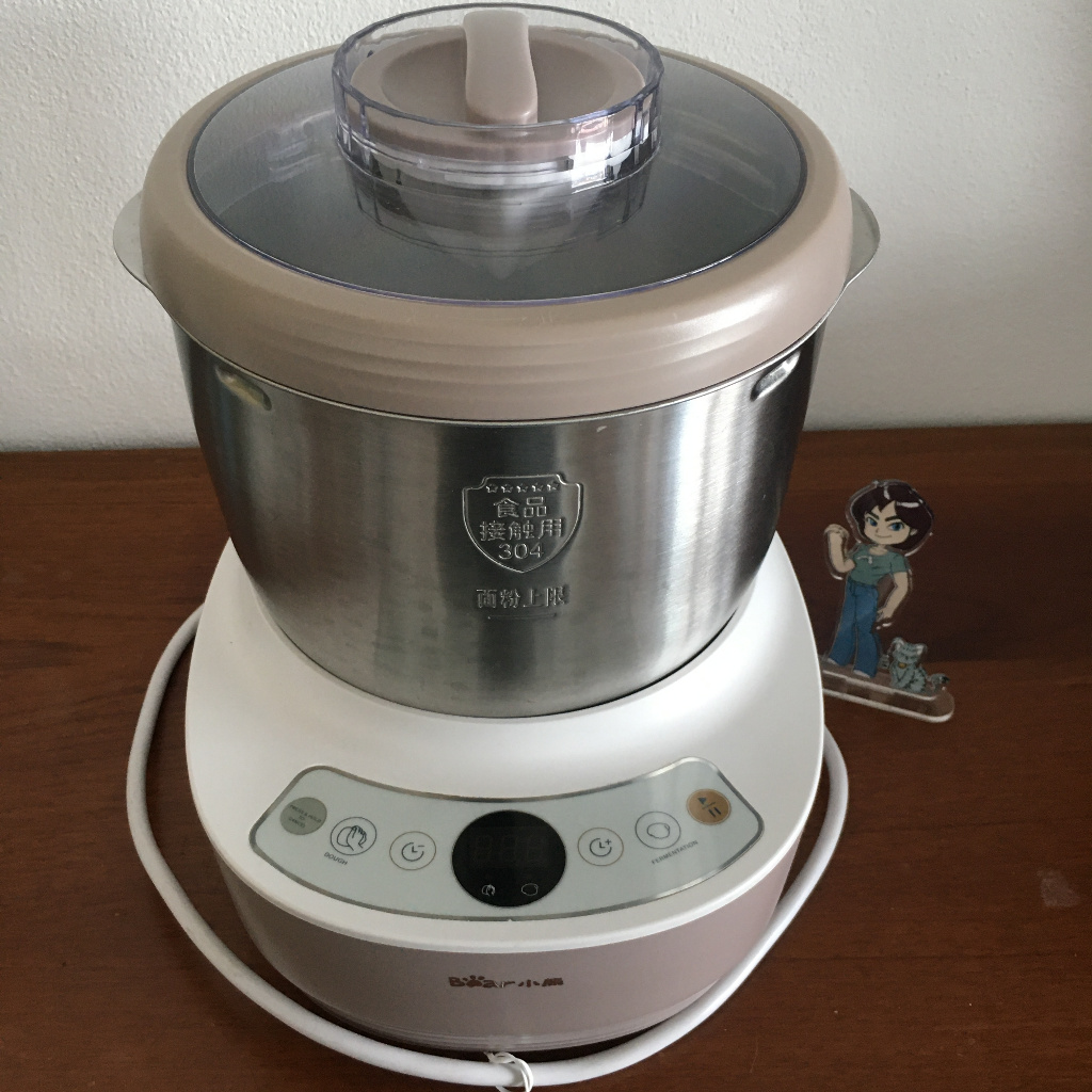 (มือสอง)  Bear หม้อหมี 3.5L. เครื่องนวดแป้ง เครื่องผสมแป้ง เครื่องนวดแป้งขนมปัง