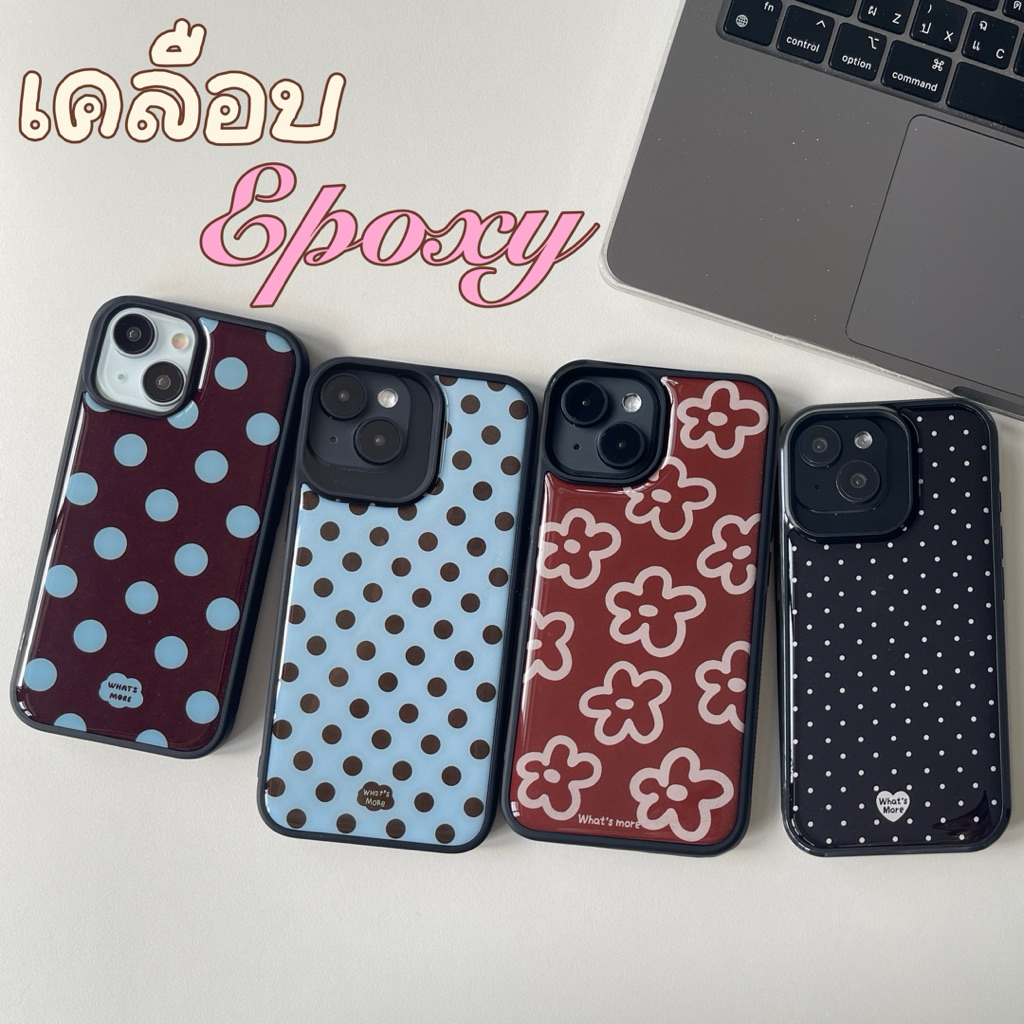(พรี 2-4วัน) เคสเคลือบ epoxy สั่งทำได้ทุกลายในร้าน ส่งรายละเอียดลายทางแชท