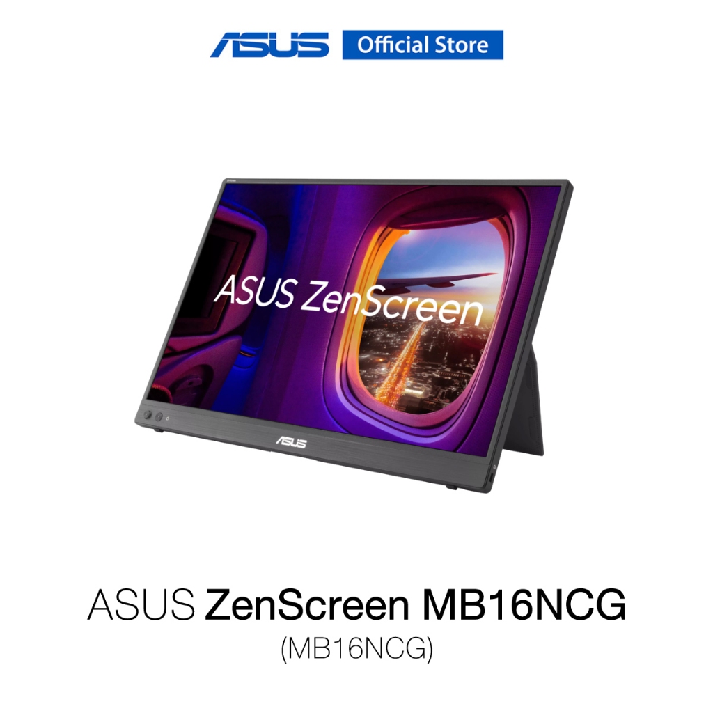 ASUS ZenScreen MB16NCG จอพกพา 16 นิ้ว WQXGA 155Hz สีตรง 100% sRGB