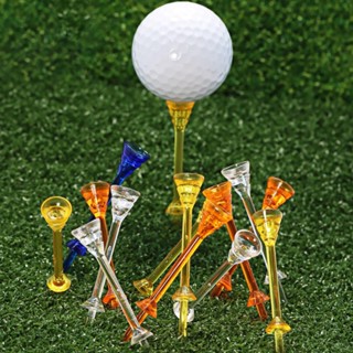 อุปกรณ์เสริมกีฬากอล์ฟ Tee กอล์ฟแบบ 2 ระดับ แพค 20 ชิ้น คละสี…
