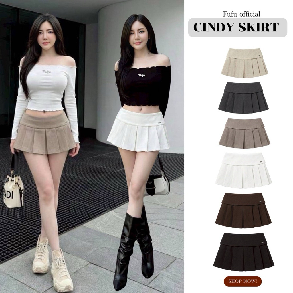 FUFU | Cindi skirt กระโปรงกางเกง