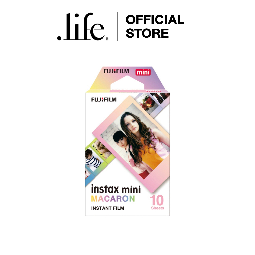 Fuji แผ่นฟิล์มอินสแตนท์ Film Instax Mini 10 ชิ้น (Macaron) | by Dotlife