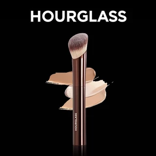Hourglass long handle oblique Foundation Brush concealer brush Makeup Brushes เส้นใยนุ่มผมแฟชั่นการออกแบบแปรงหน้าเดียว