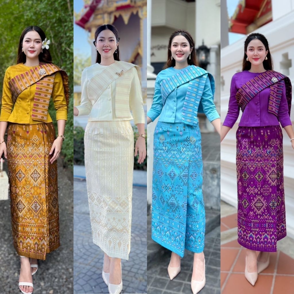 งานเซ็ตเสื้อไทยเรือนต้น