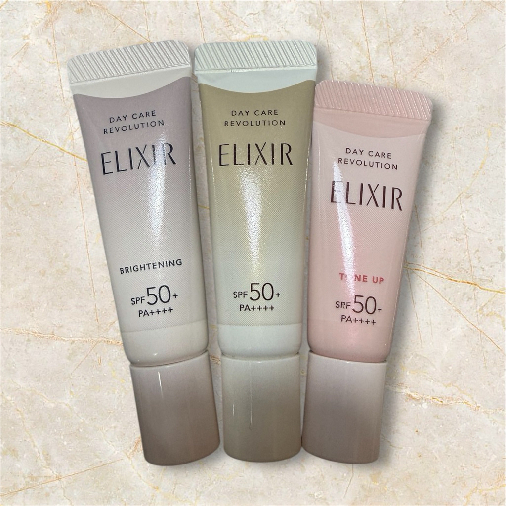 ELIXIR DAILY UV PROTECTOR SPF50+ PA++++ ขนาดทดลอง 5 ml (แยกจากเซ็ตไทย)