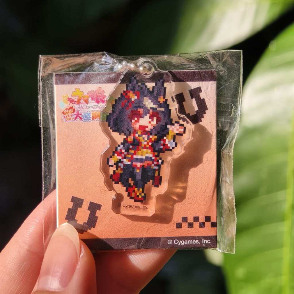 [พร้อมส่ง] Uma Musume Pretty Kitasan Black acrylic keychain พวงกุญแจอะคริลิค สาวม้า