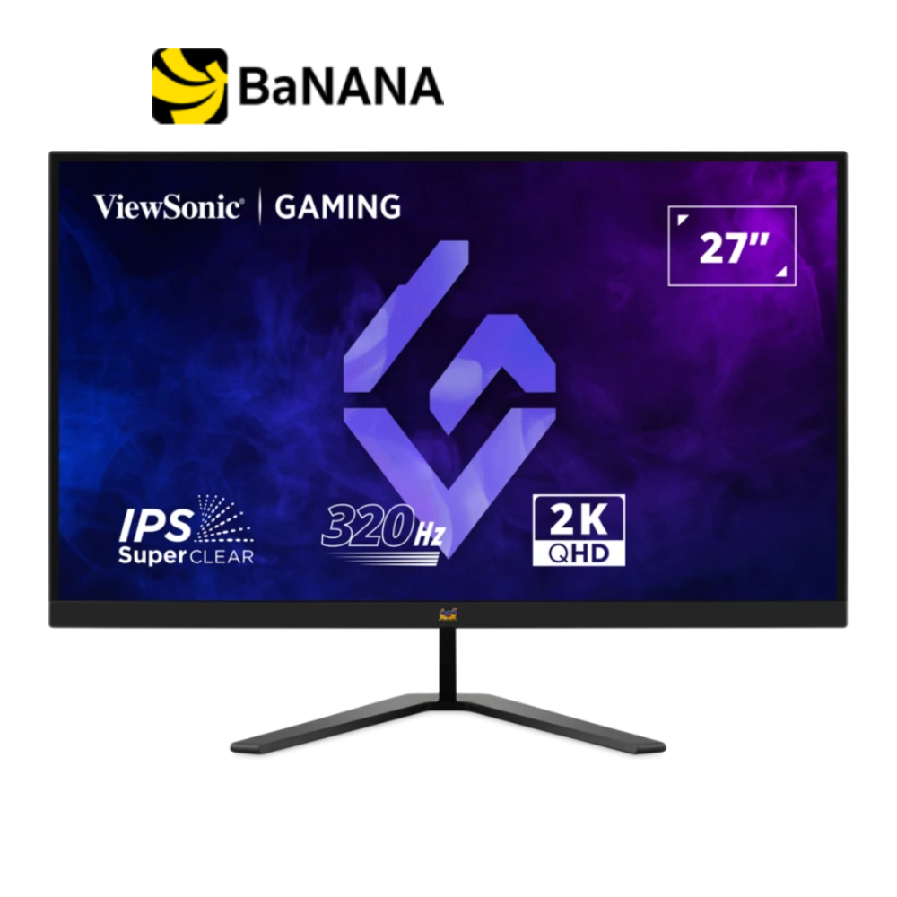 จอมอนิเตอร์ VIEWSONIC VX2766-2K-PRO-9 Gaming Monitor (IPS 2K 320Hz) by Banana IT