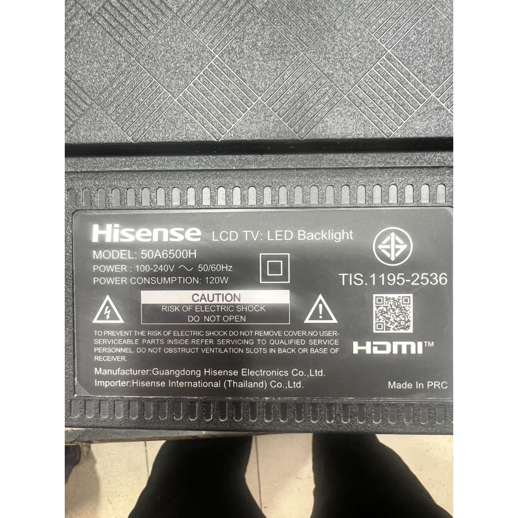 หลอดไฟ LED BACKLIGHT Hisense รุ่น 50A6500H, 50A6100H, 50A6500K ( ยาวเส้นละ 95 ซม. ) 4×8LED
