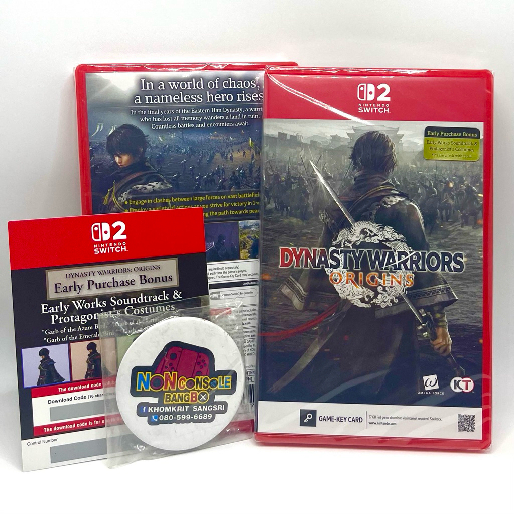 Dynasty Warriors Origins (NS2) [Game-key card]