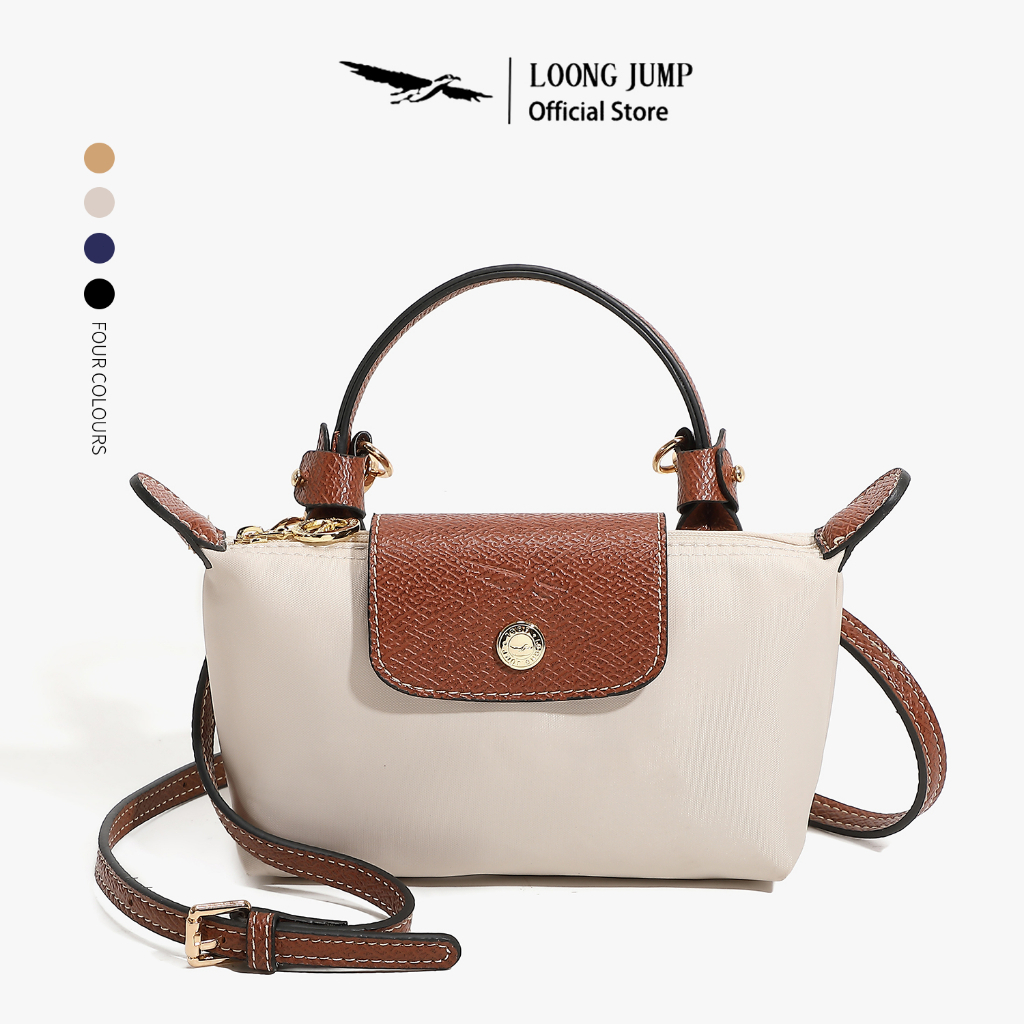 LOONG JUMP กระเป๋าถือ สไตล์เกาหลี มีซิป กระเป๋าเล็ก สะพายข้าง กระเป๋าผู้หญิง mini crossbody bag