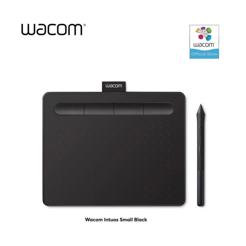 Wacom Intuos S (CTL-4100) แท็บเล็ตพร้อมเมาส์ปากกาสำหรับวาดภาพกราฟฟิก