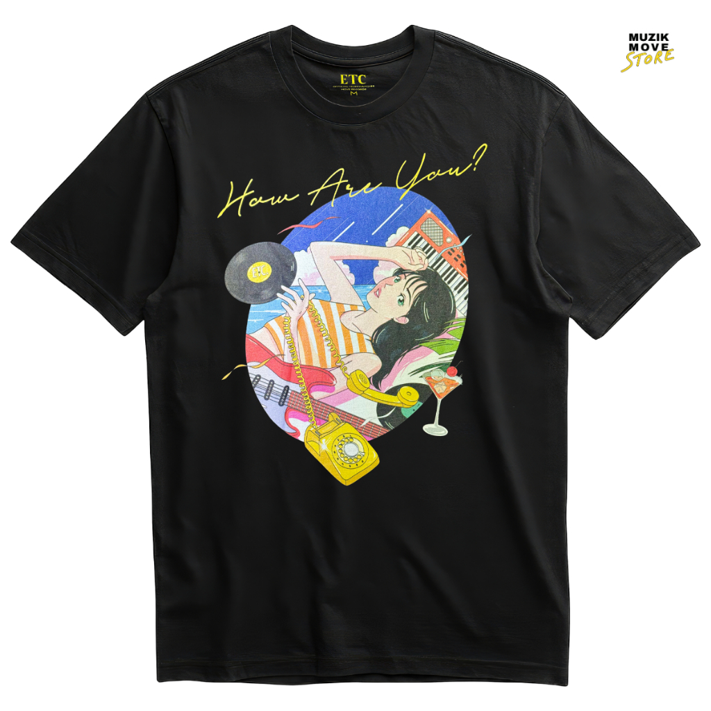T-Shirt ETC. How Are You - Black