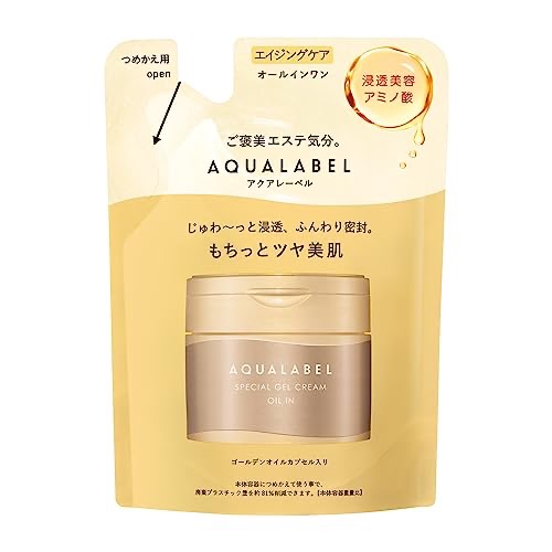 AQUALABEL SPECIAL GEL CREAM OIL IN  81g. (REFILL)