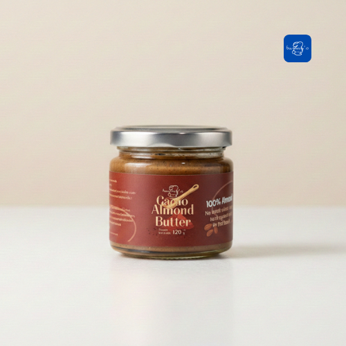 เนยถั่วอัลมอนด์คาเคา Cacao Almond Butter | bunny's journey