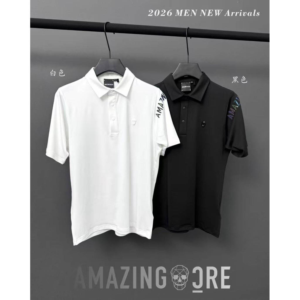 เสื้อแขนสั้นกอล์ฟชาย  Premium Golf Shirts New Arrivals, Premium  Men's Golf Shirts  New Collections!