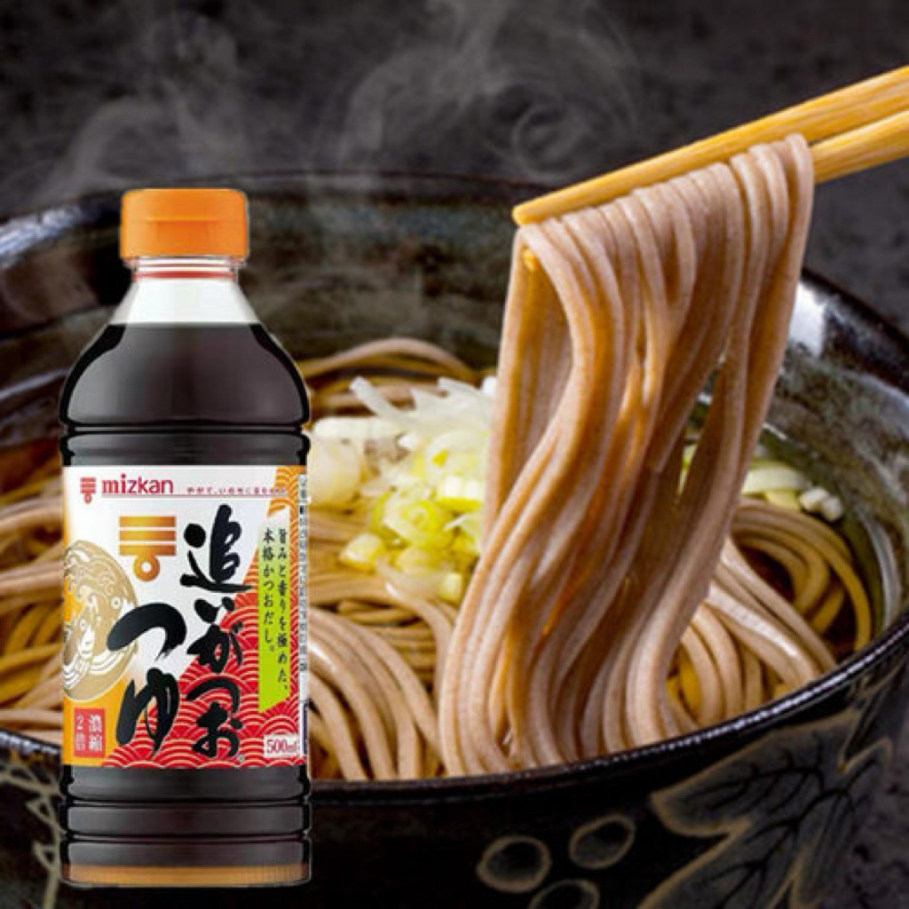 น้ำซุปซึยุ สูตรเข้มข้น Mizkan Oigatsuo Tsuyu 500ml