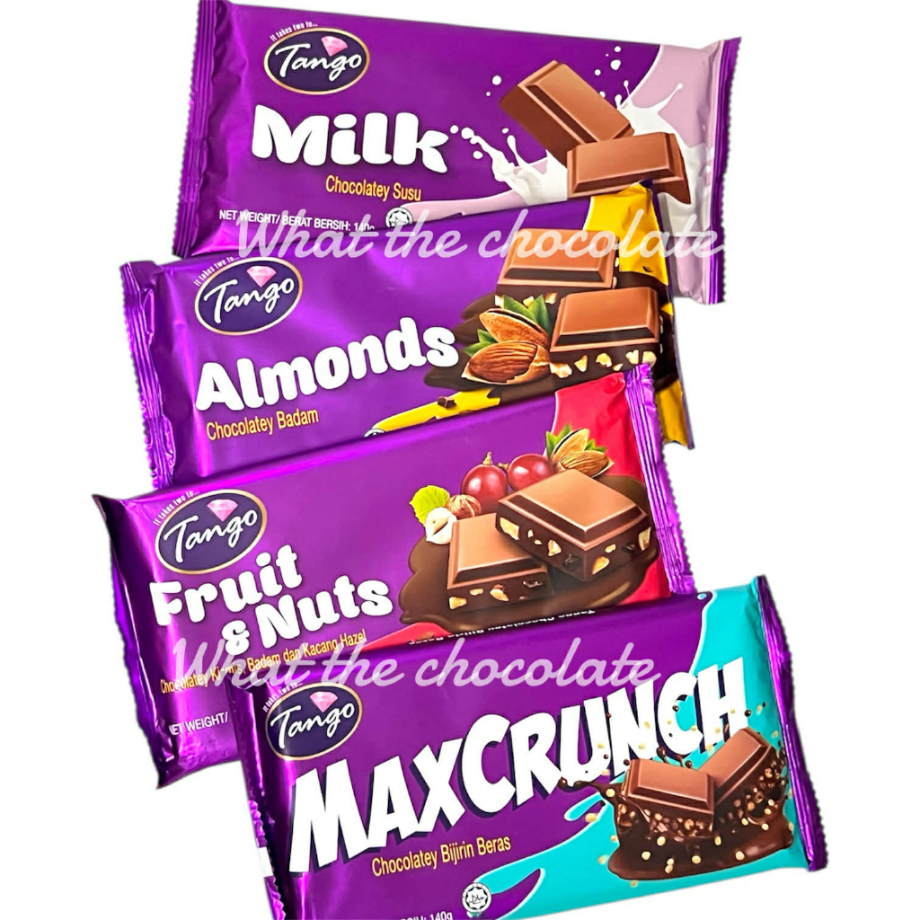 Tango chocolate bar ช็อคโกแลตบาร์แทงโก้ (บาร์ใหญ่ 140g.)