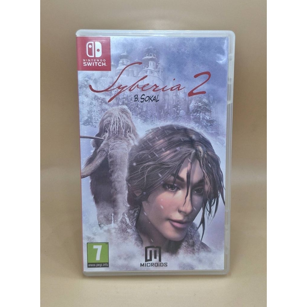 (มือสอง) มือ2 เกม Nintendo Switch : SYBERIA 2 มีภาษาอังกฤษ สภาพดี #Nintendo Switch #game