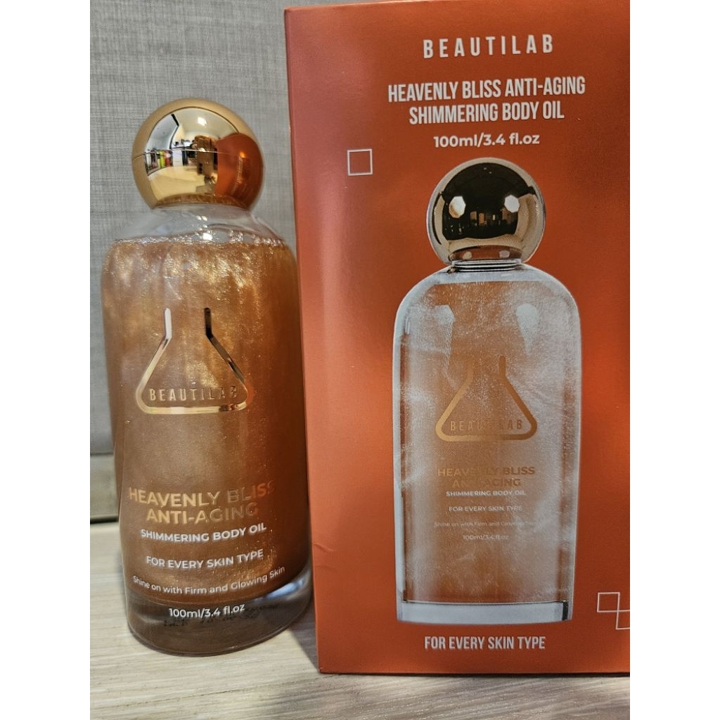 BEAUTILAB Anti-Aging Shimmering Body Oil บอดี้ออยล์บำรุงผิว