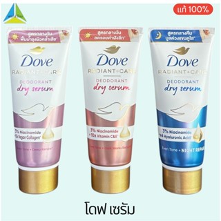 Dove โดฟ เรเดียนท์ แคร์ ดีโอโดแรนท์ ดราย เซรั่ม 3ไนอาซินาไมด…