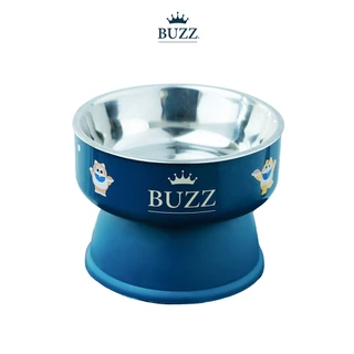 [GIFT] BUZZ ชามอาหารแมว ยกสูง ลายการตูน์ BUZZ( คละสี คละแบบ )