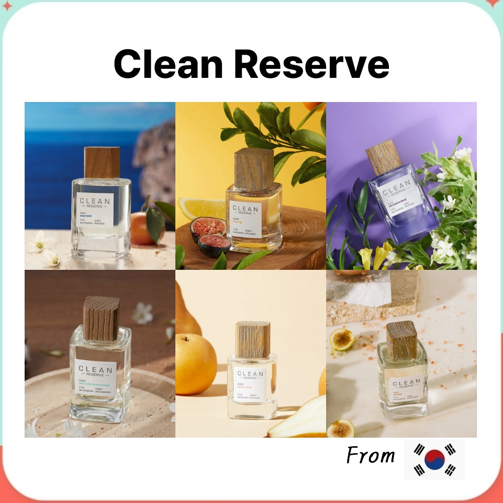 Clean Reserve Eau De Parfum (Perfume) 50ml (Skin, Rain Reserve Blend, Warm Cotton Reserve Blend)