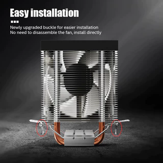 CPU COOLER KF200-DGT JUNGLE LEOPARD พร้อมไฟ LED แสดงอุณหภูมิซีพียู จำหน่ายโดย LWC